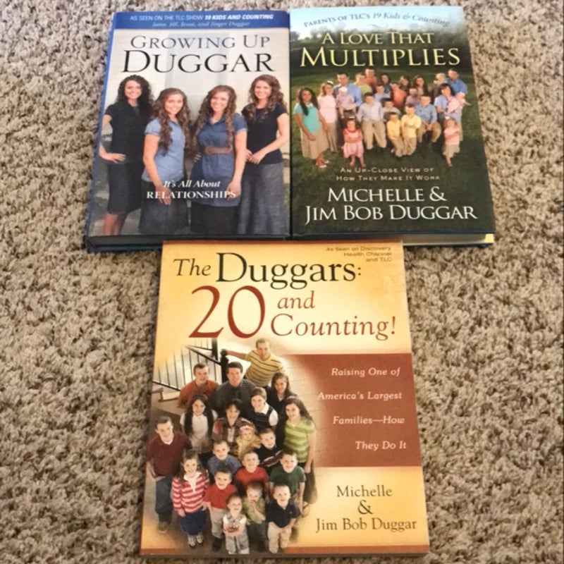 Growing up Duggar and 2 additional books