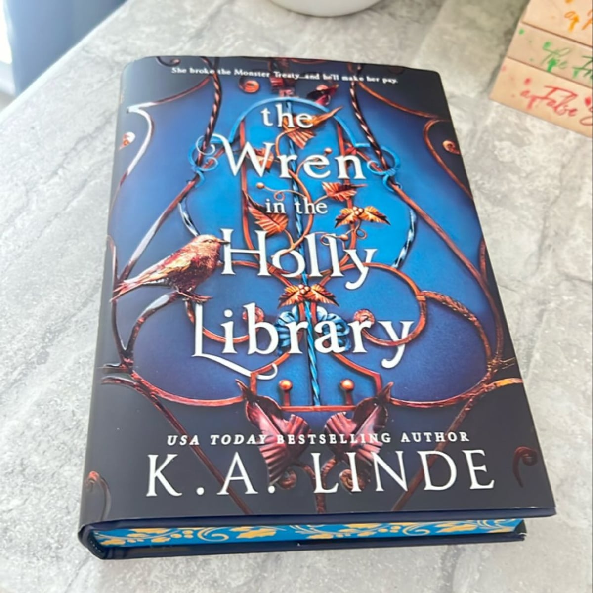 The Wren in the Holly Library (Deluxe Limited Edition) by K. A. Linde ...