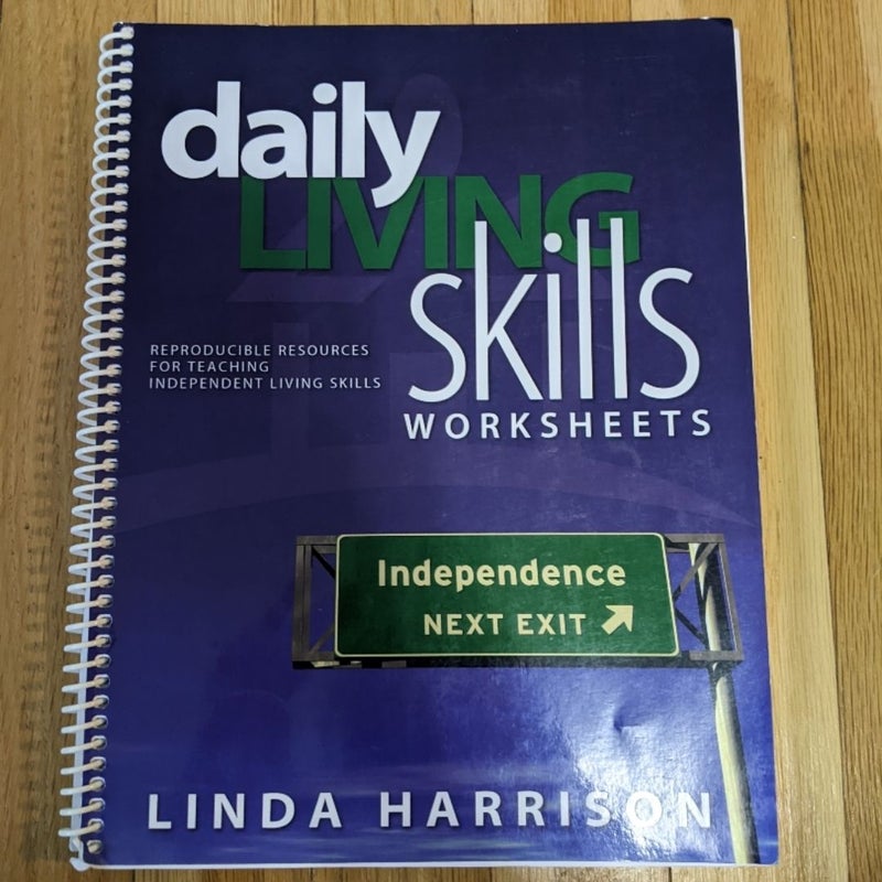 Daily living Skills Worksheets