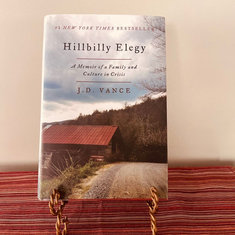First Edition Hillbilly Elegy