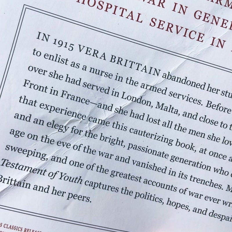 Testament of Youth (Movie Tie-In)