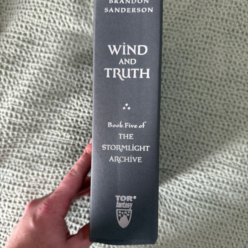 Wind and Truth SIGNED