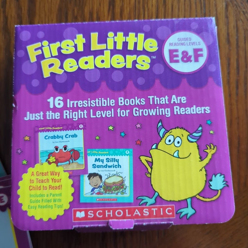 First Little Readers Parent Pack, Levels E-F