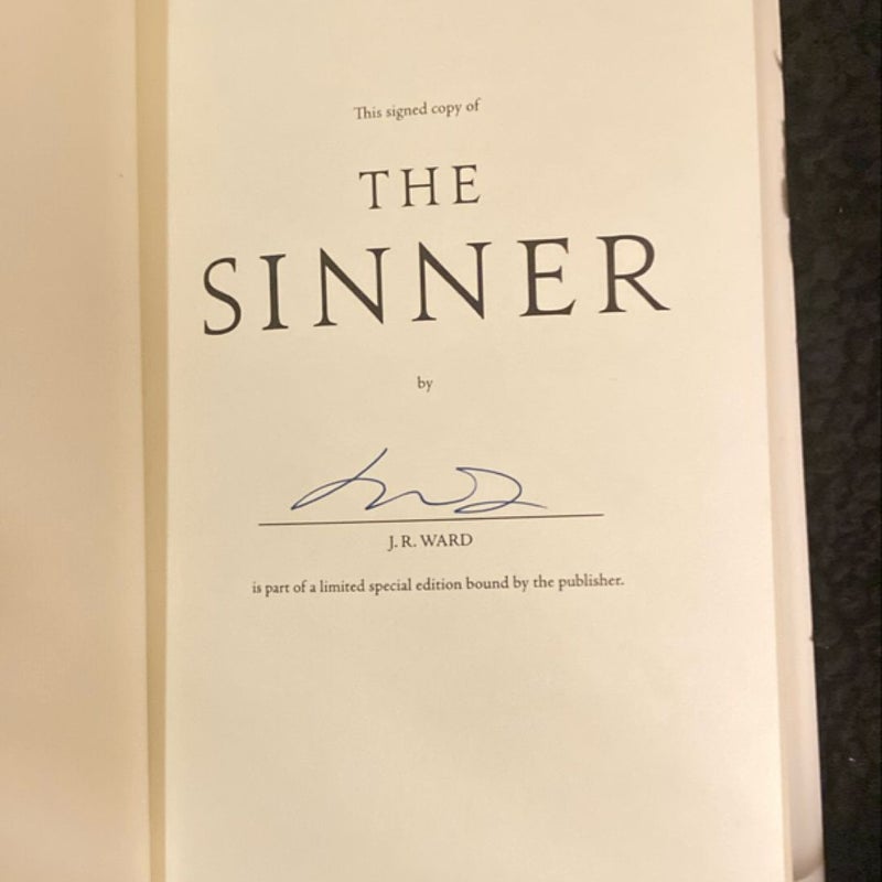 The Sinner *signed edition*