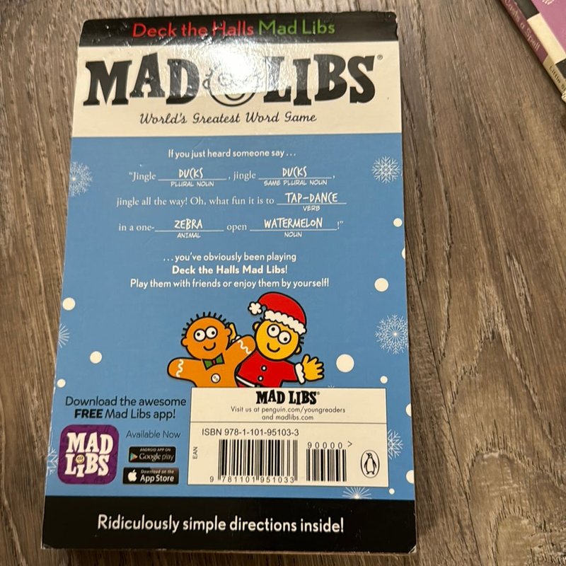 Deck the Halls Mad Libs-Prop-Five Below by Leonard Stern, Paperback | Pangobooks