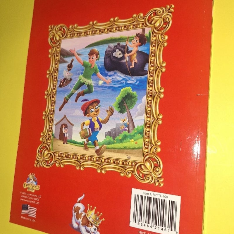 Fairy Tales 3 in 1 Coloring Book 