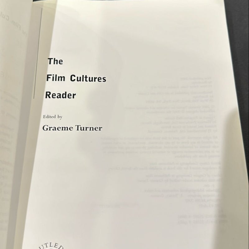 The Film Cultures Reader