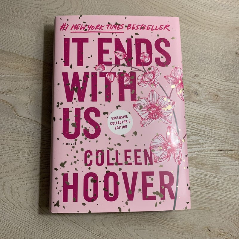 It Ends with Us: Special Collector's Edition - by Colleen Hoover (Hardcover)