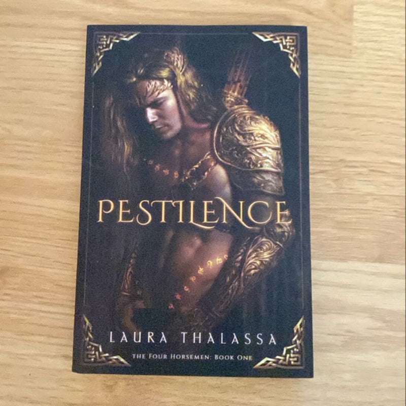 Pestilence (the Four Horsemen Book #1) OOP COVER