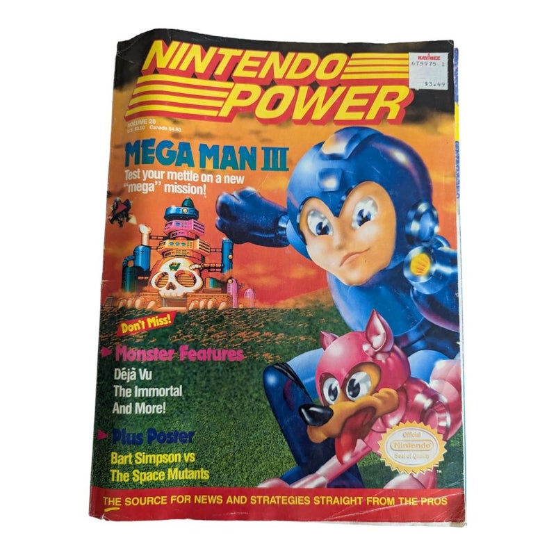 Nintendo Power Volume 20 January 1991