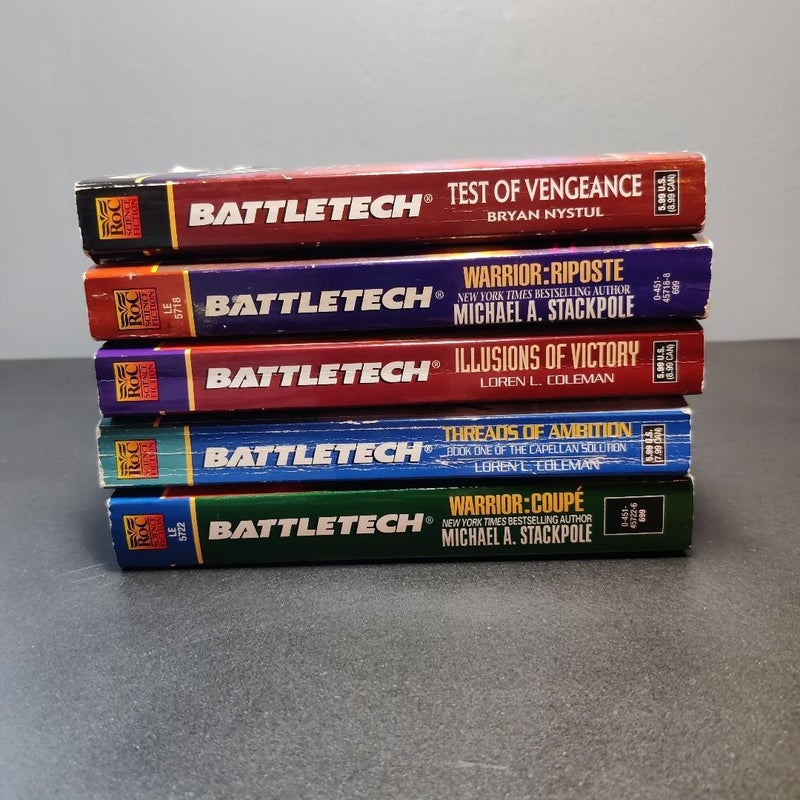Battletech book bundle 