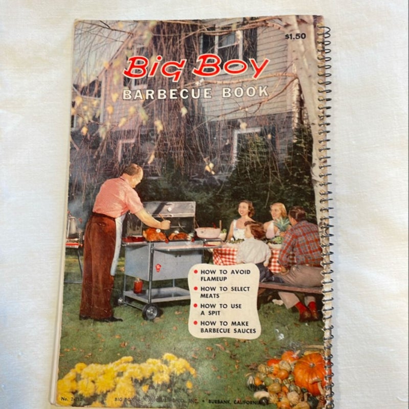 Vintage Big Boy Barbecue Book