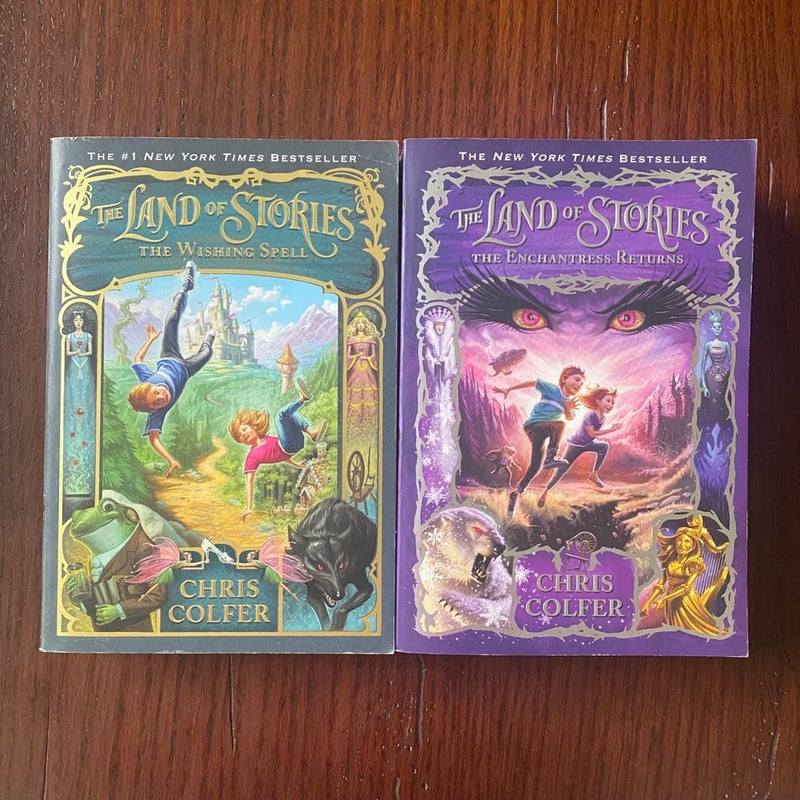 The Land of Stories: the Wishing Spell/ The Land of Stories: the Enchantress Returns 