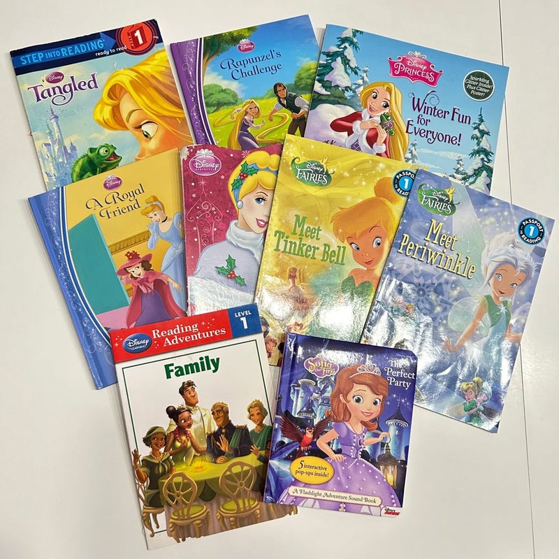 Disney Princess Kids Books 