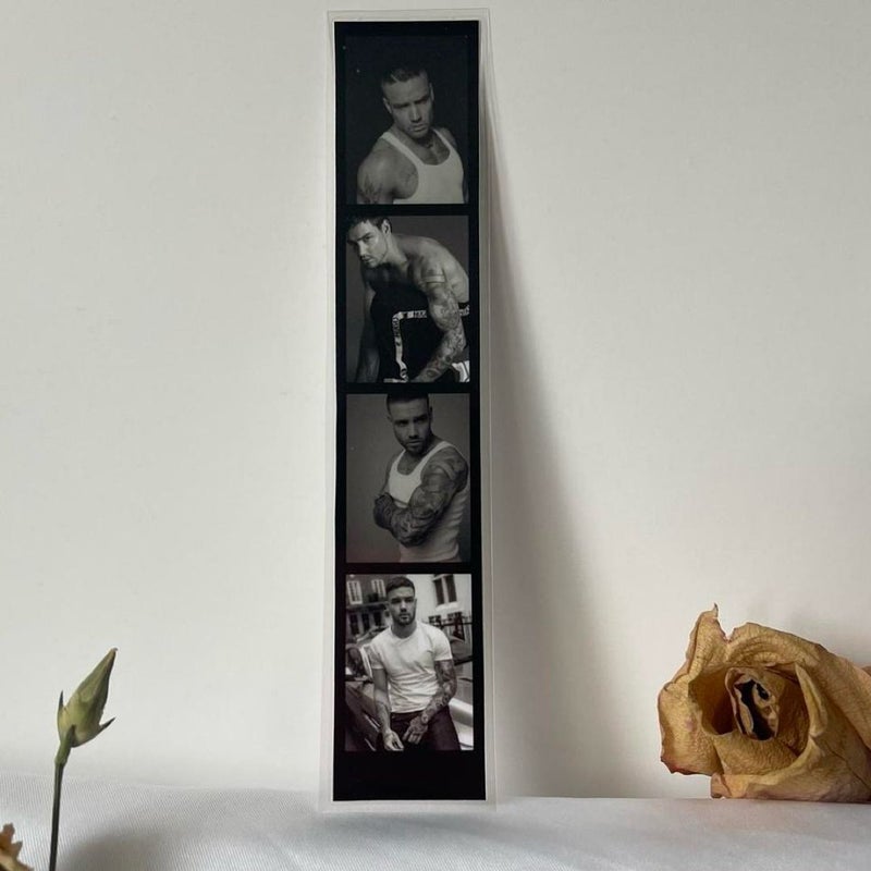 Liam Payne mini photobooth strip bookmark