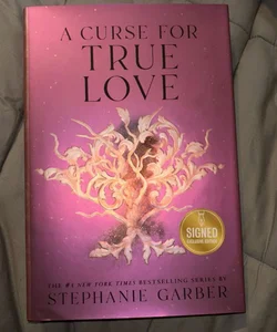 A curse for true love B&N edition signed 