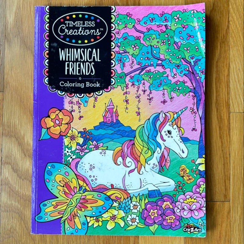 Whimsical Friends Coloring Book