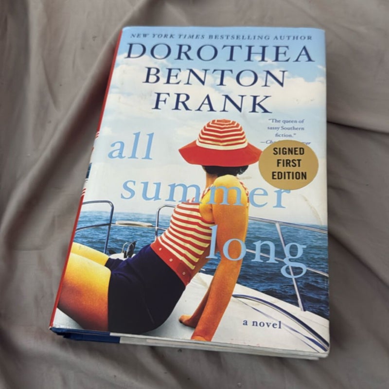 All Summer Long Signed First Edition