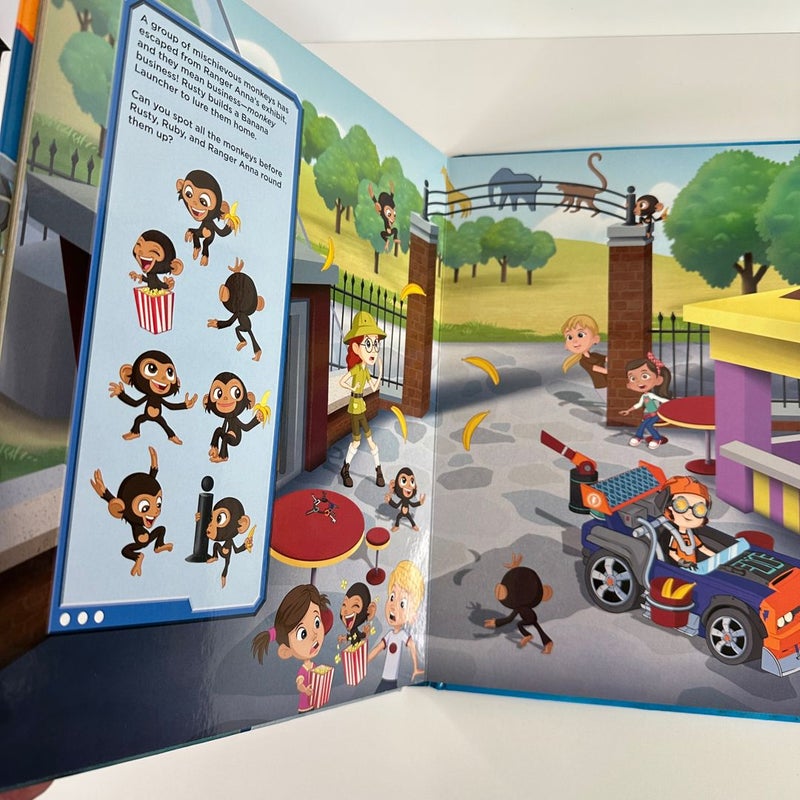 Nickelodeon Rusty Rivets Build It, Fix It, Find It First Look and Find