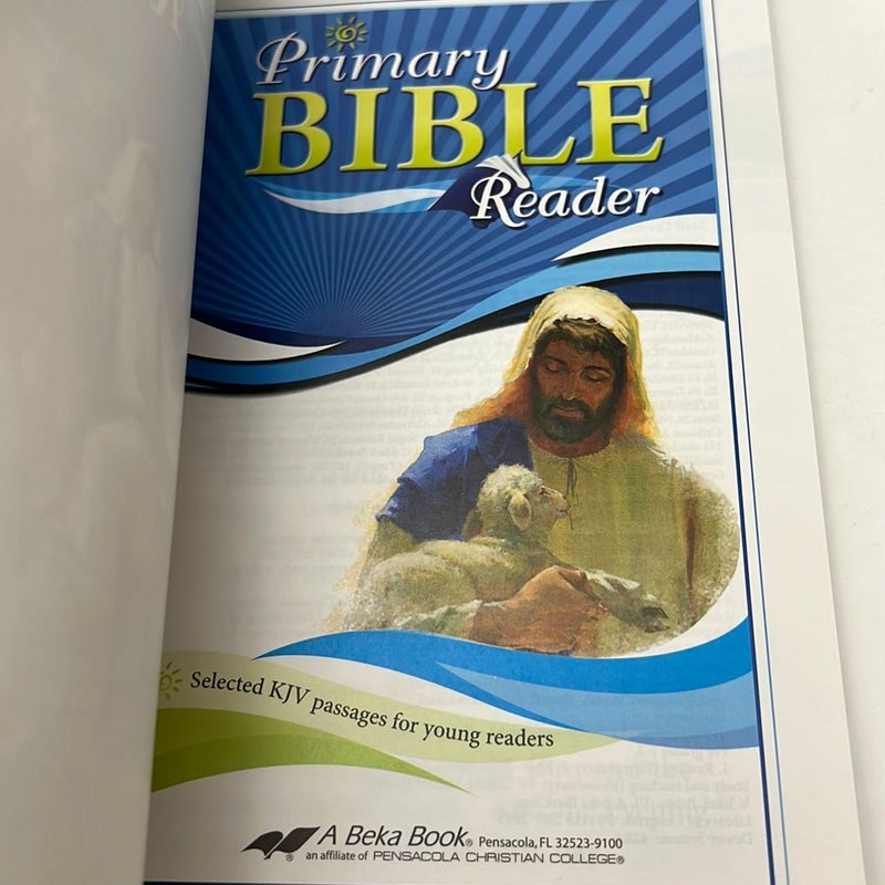 Primary Bible Reader-Abeka Book Reading Program 