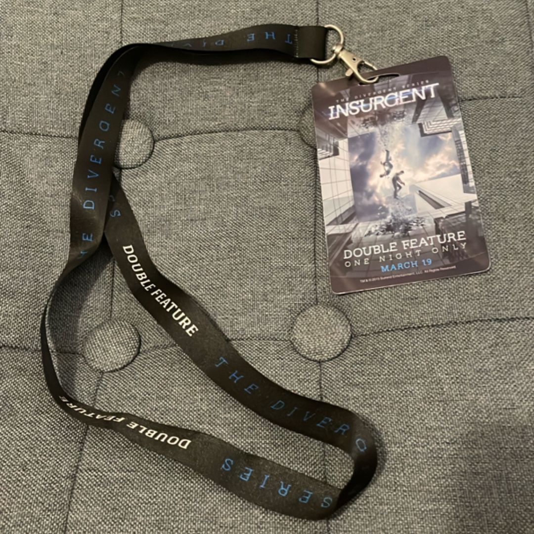 Insurgent Opening Night Double Feature Lanyard