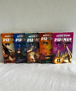 PSI MAN books 1-3 & 5 & 6