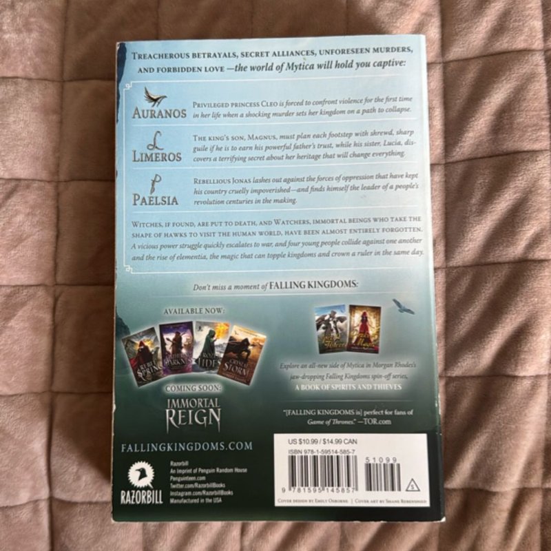 Falling Kingdoms by Morgan Rhodes, Paperback | Pangobooks