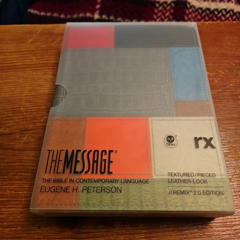 The Message-Remix, Textured (Leather-Look, Textured-Pieced)