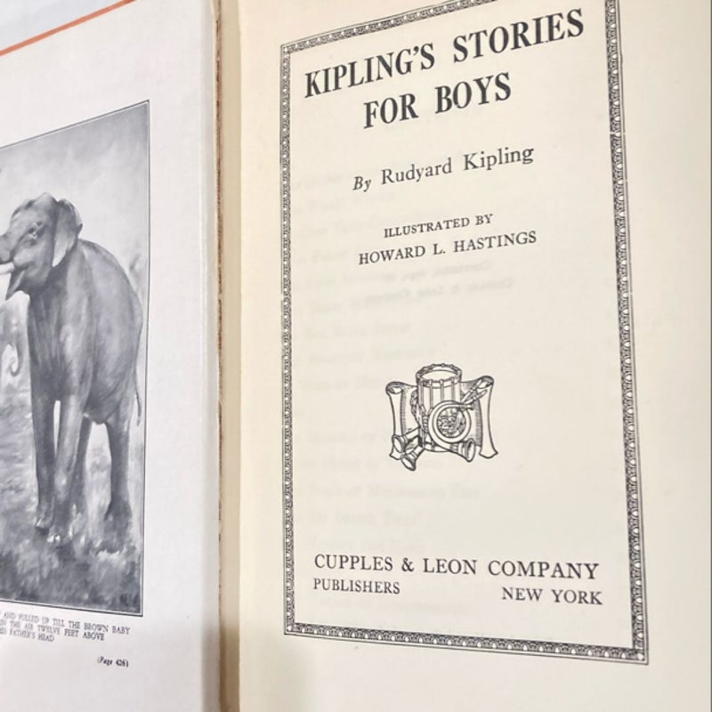 Kipling’s Stories for Boys