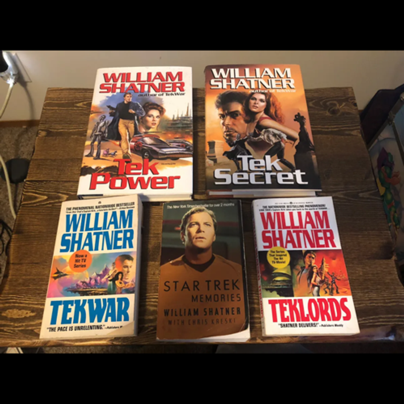 William Shatner book Lot