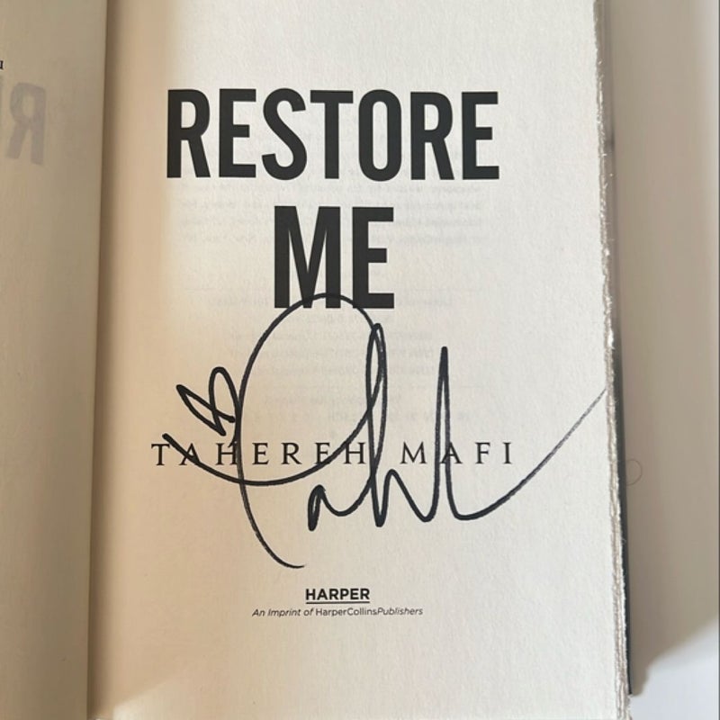 Shatter Me & Restore Me