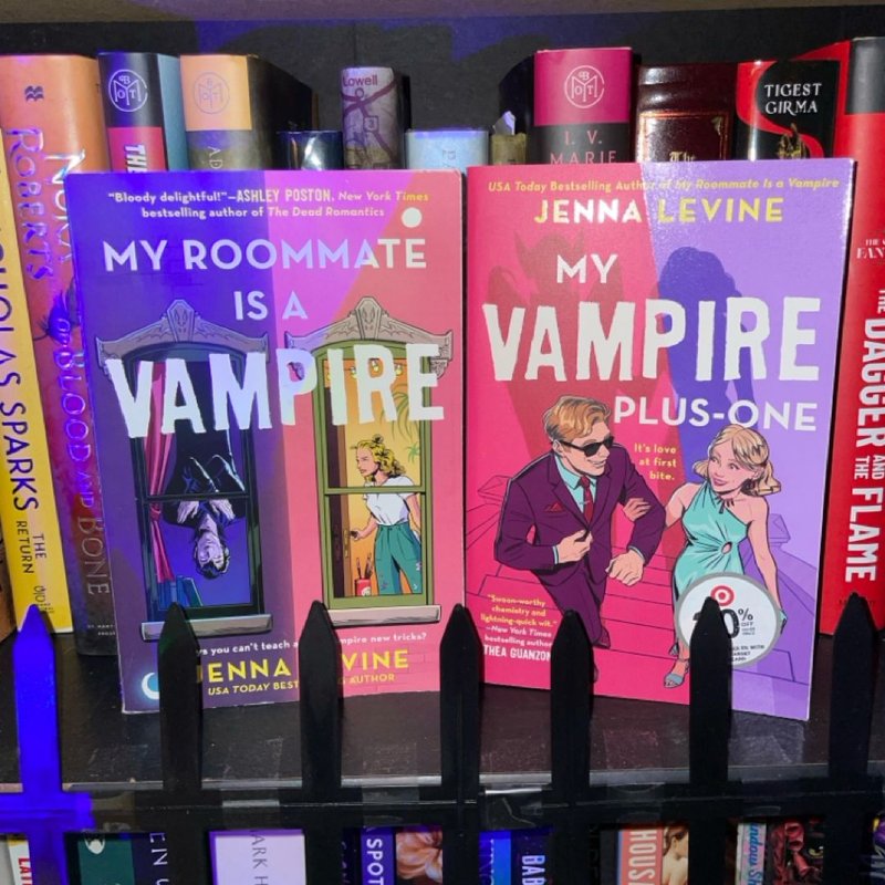 My Roommate is a Vampire & My Vampire Plus-One by Jenna Levine ...