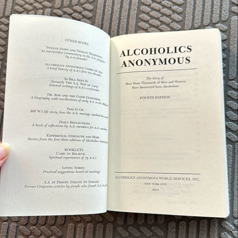 Alcoholics Anonymous Big Book