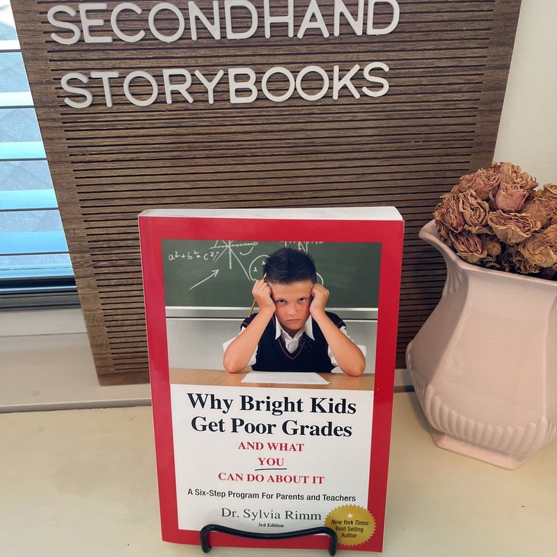 Why Bright Kids Get Poor Grades by Sylvia Rimm, Paperback | Pangobooks