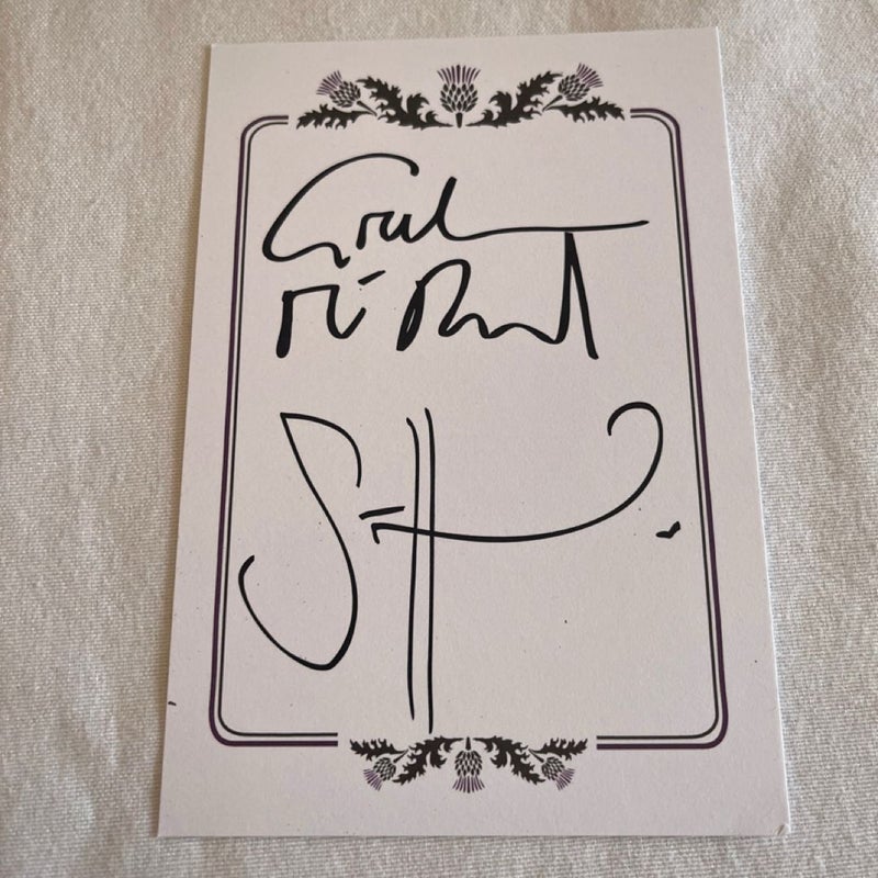 Clanlands SIGNED BY SAM HEUGHAN, DIANA GABALDON & GRAHAM MCTAVISH