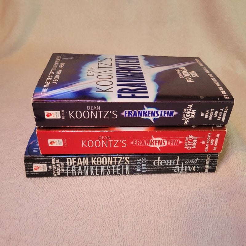 Frankenstein Trilogy 3 Book Set