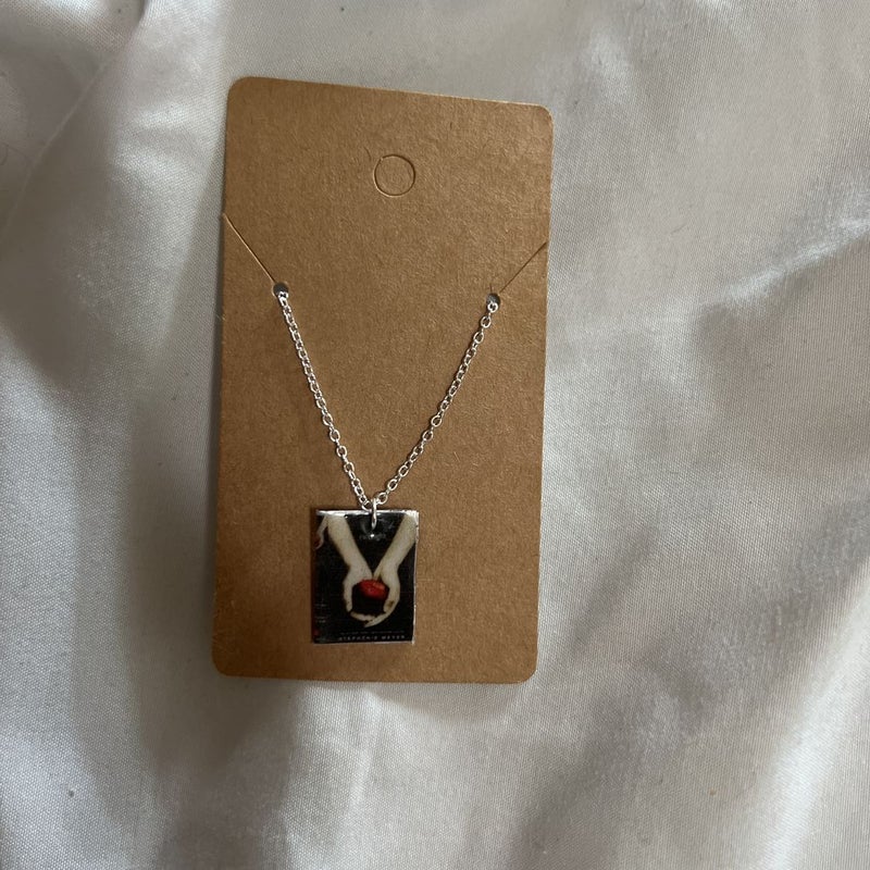 Twilight Book Necklace 