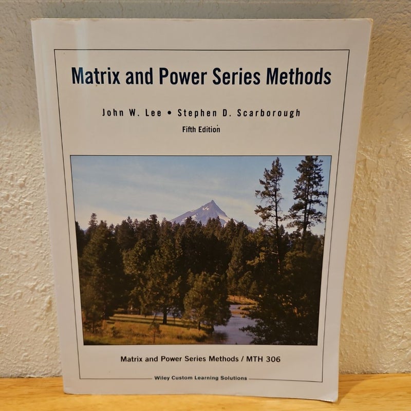 Matrix and Power Series Methods