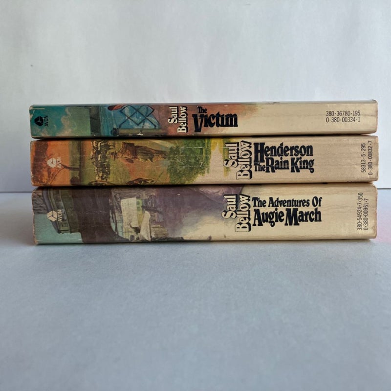 The Adventures of Augie March; Henderson the Rain King; The Victim