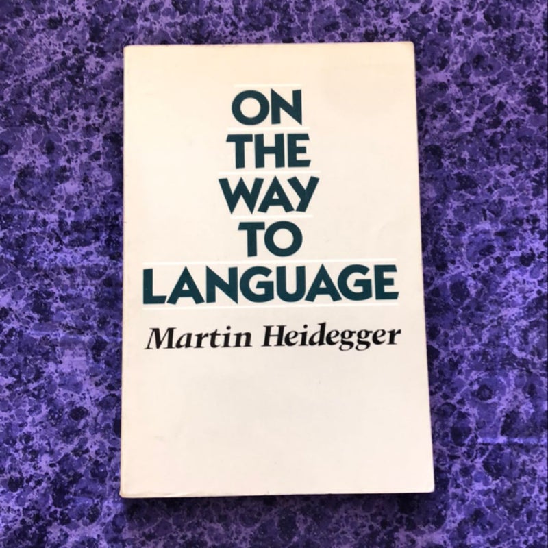 On the Way to Language