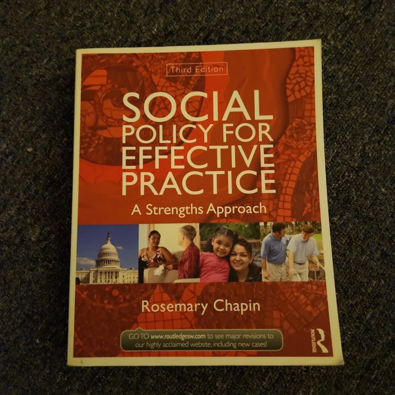 Social Policy for Effective Practice