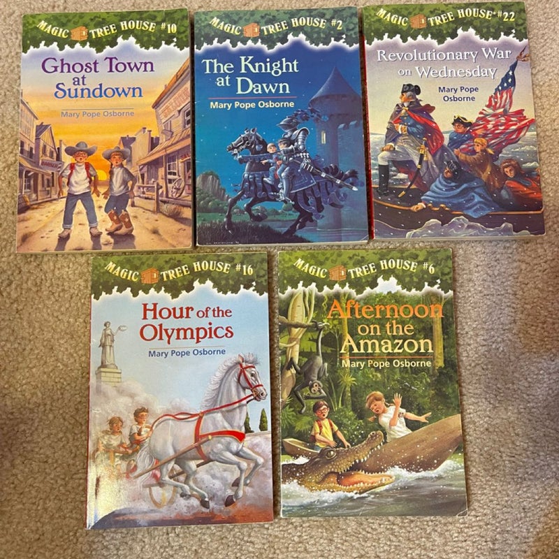 Magic tree house books 