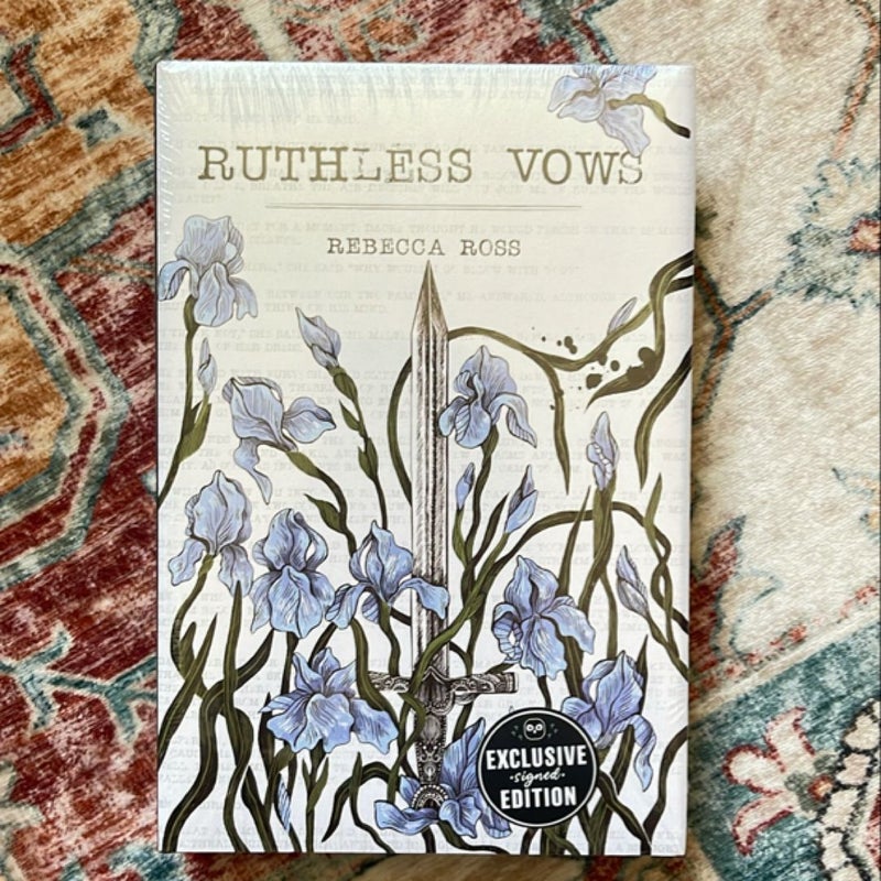 Ruthless Vows -owlcrate, sealed-