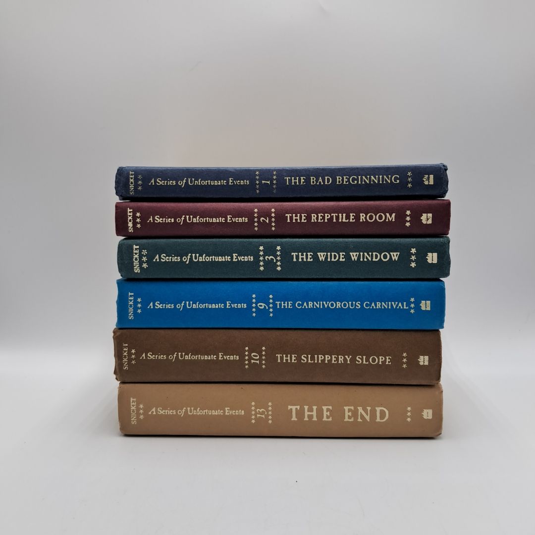 A Series of Unfortunate Events #1-3,9,10&13