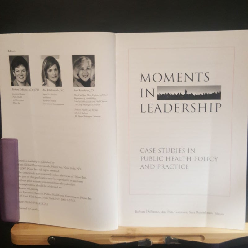 Moments in Leadership
