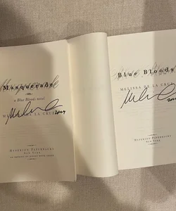 SIGNED Blue Bloods & Masquerade