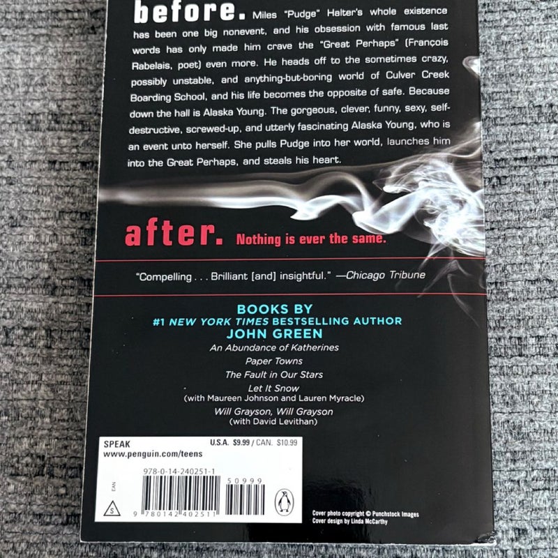 Looking for Alaska 