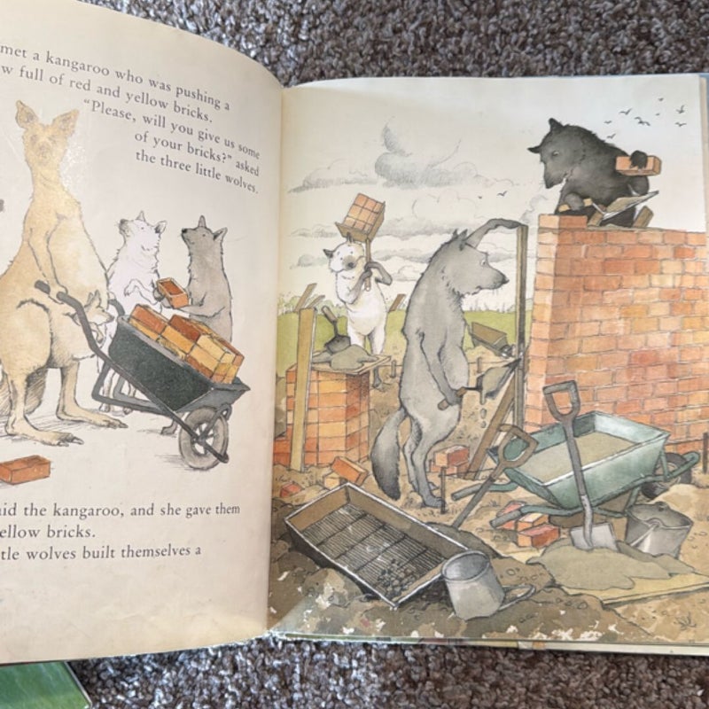 The Three Little Wolves and the Big Bad Pig
