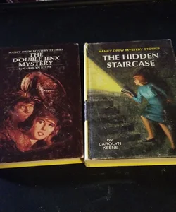 Nancy Drew Mystery Stories . The Hidden Staircase. & The Double Jinx Mystery.