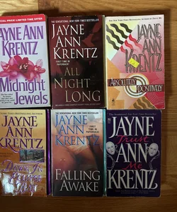 Lot of 6 paperback books - Falling Awake plus 5 more 